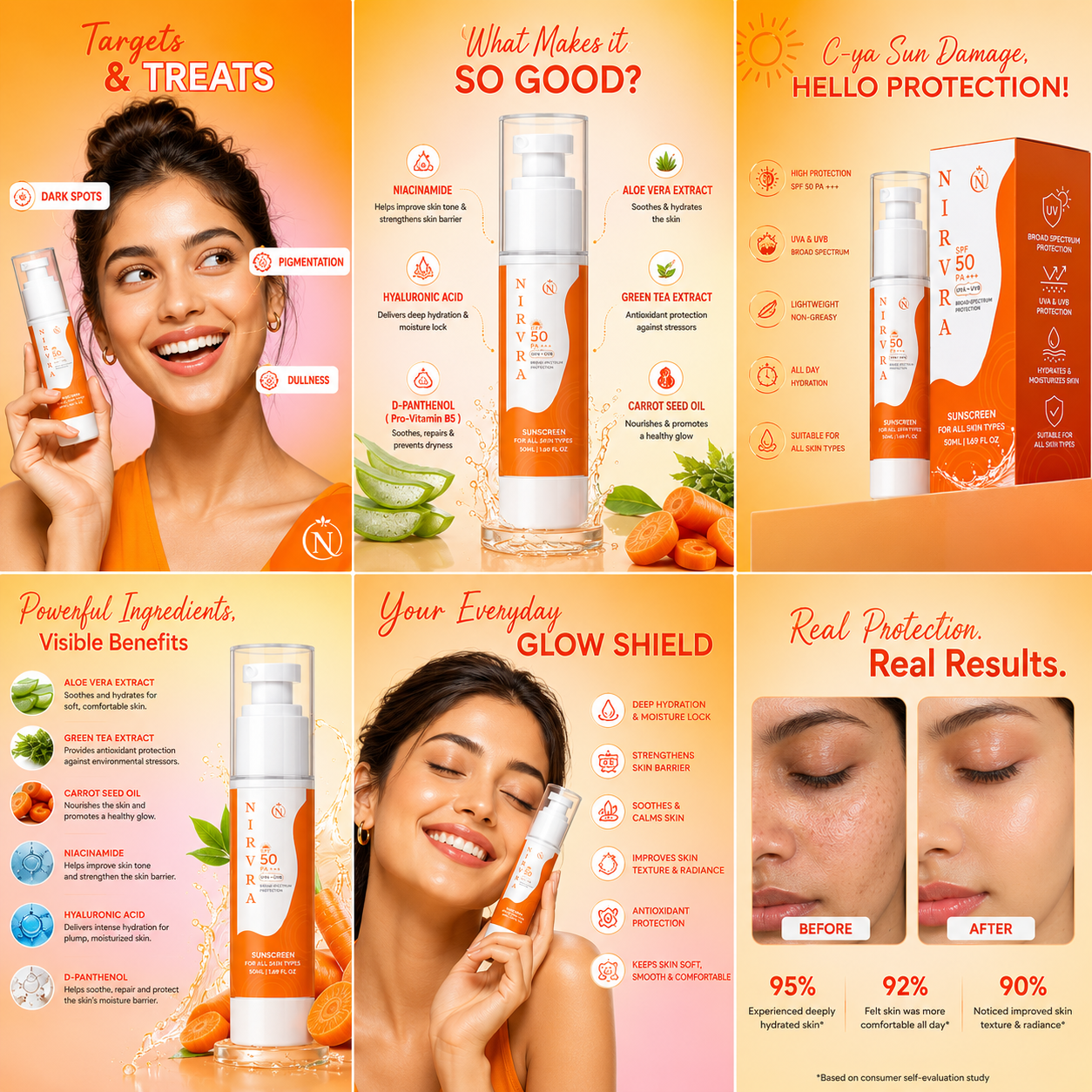 Nirvra SPF 50 PA+++ Sunscreen - Image 2