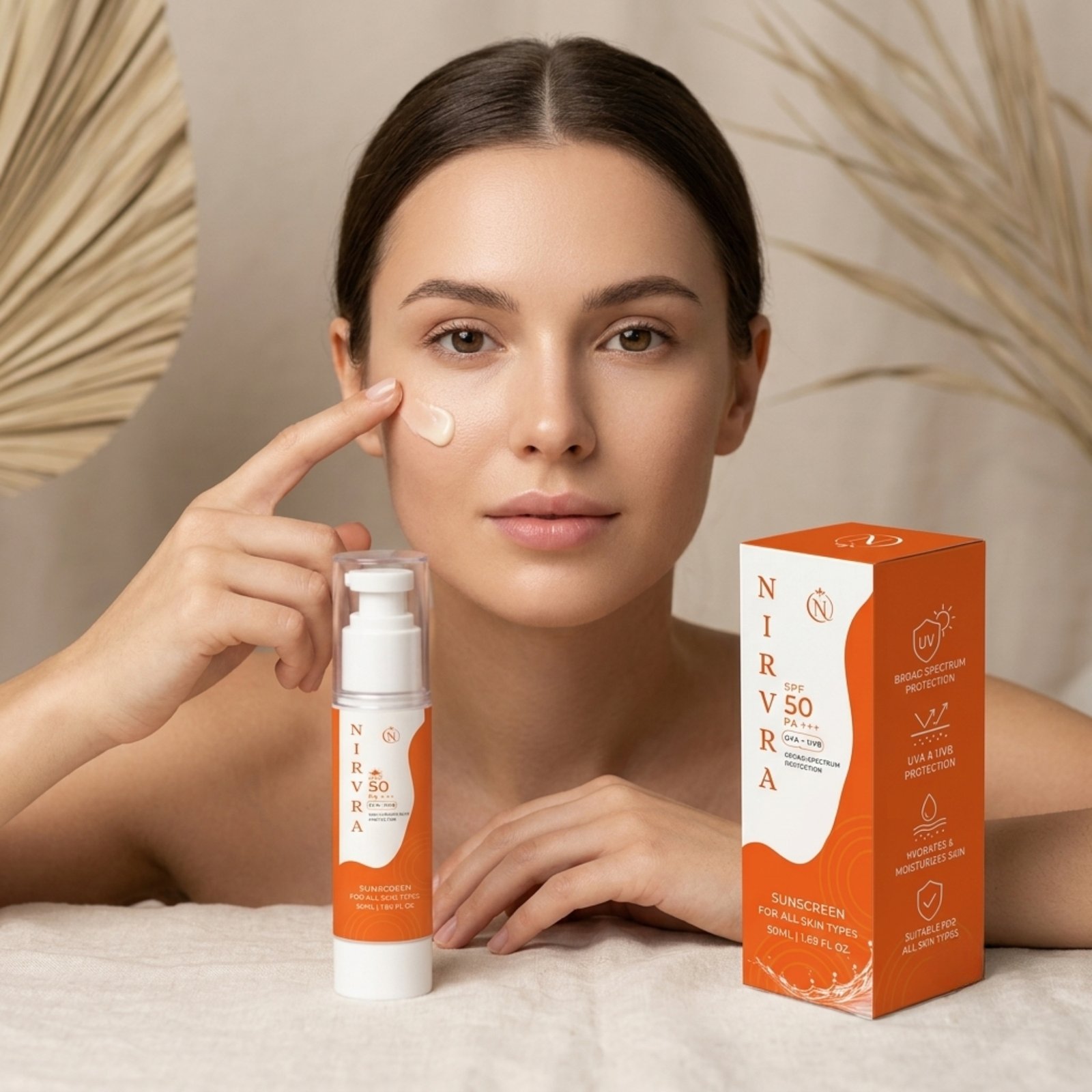 Nirvra SPF 50 PA+++ Sunscreen - Image 5